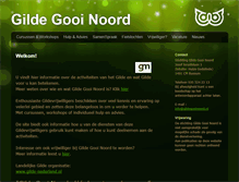 Tablet Screenshot of gildegooinoord.nl
